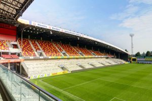 Sfeerbeeld AFAS Stadion voetbalclub KV Mechelen. Klik op de foto om naar het project te gaan