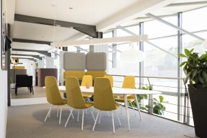Introscherm virtuele rondleiding Kinnarps